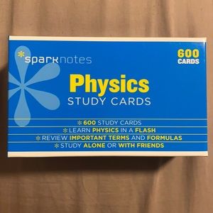 Sparknotes Physics study cards